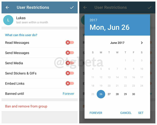 یزد فردا : پیام‌رسان تلگرام  نسخه 4.1