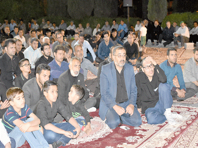 یزد فردا : محمد حسین تقوایی زحمتکش :گزارش تصویری :مراسم سوگواری امام جعفر صادق (ع) در استان یزد