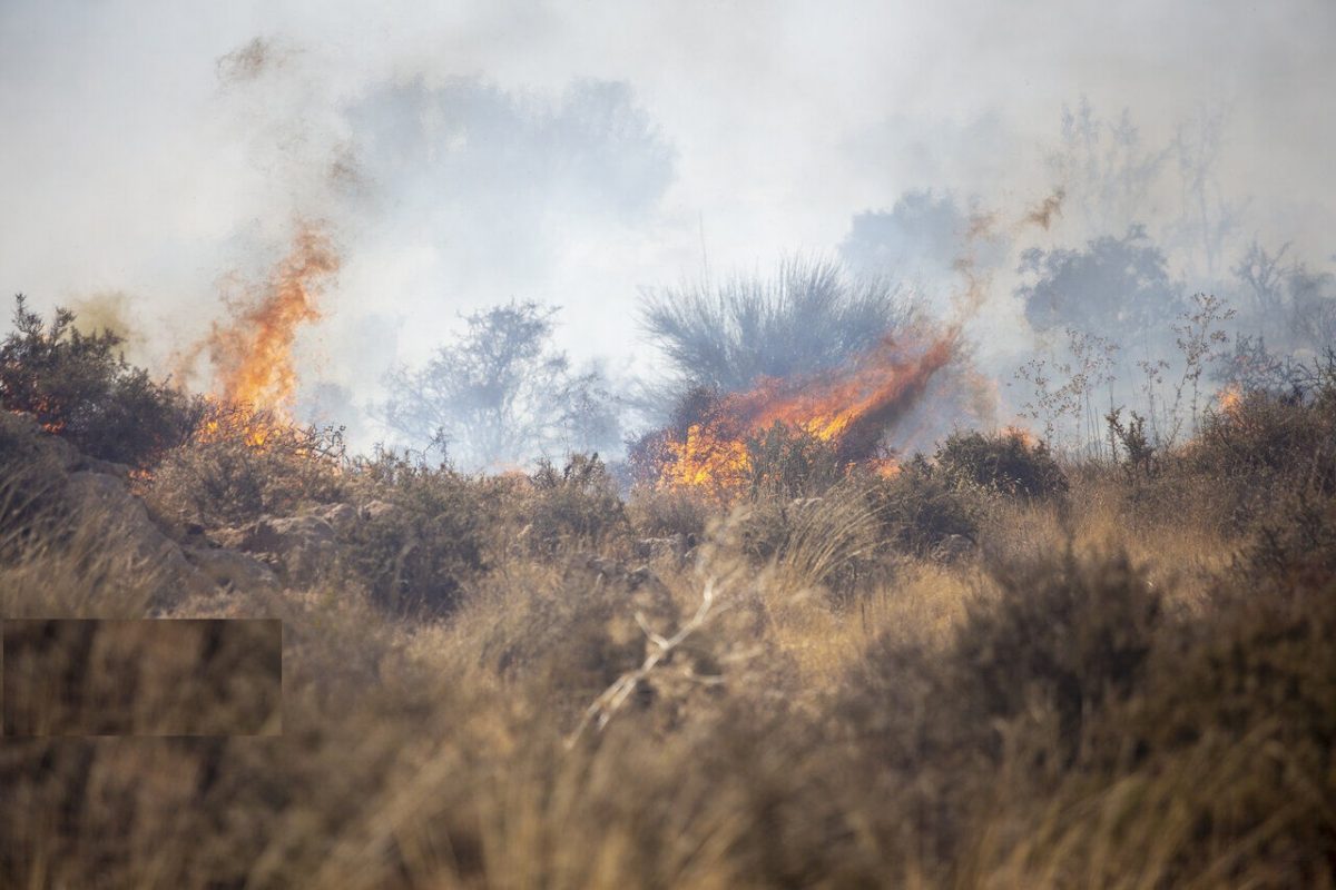آتش یک میلیارد تومان به مراتع بافق خسارت زد