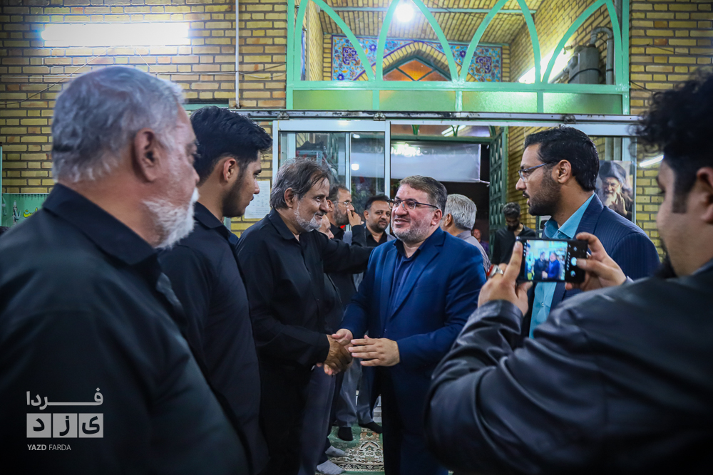 مراسم ختم والده مدیرمسئول و سردبیر یزدفردا در مسجد سید الشهدا