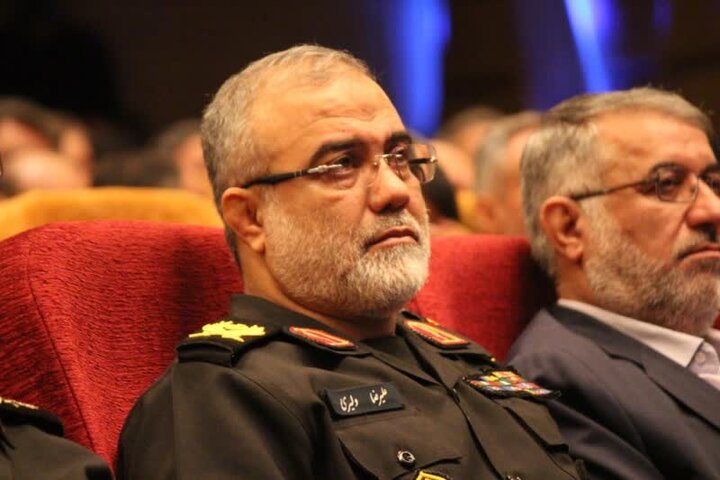 سردار علیرضا دلیرى فرمانده انتظامی استان یزد شد