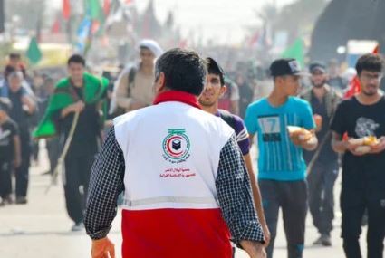 نقش آفرینی ۴ هزار نیروی هلال احمر در اربعین حسینی