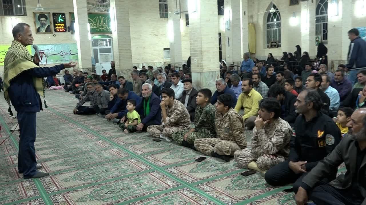 برگزاری یادواره شهدای روستای شیطور بافق