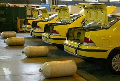 آغاز تعویض رایگان مخازن CNG تاکسی‌های درون شهری
