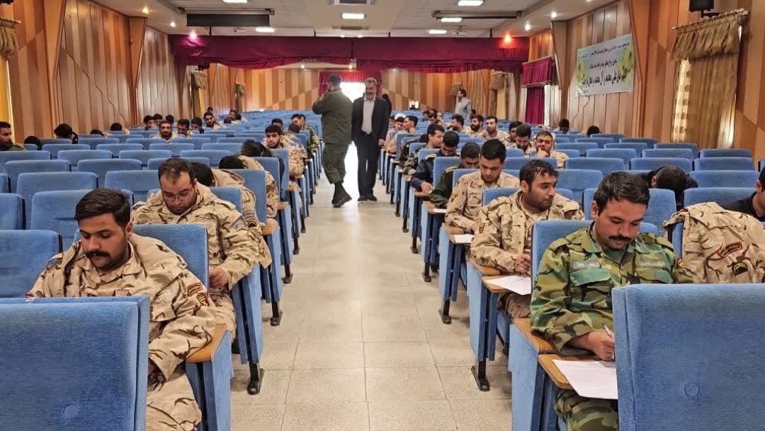مسابقات مهارت آموزی سربازان وظیفه در یزد