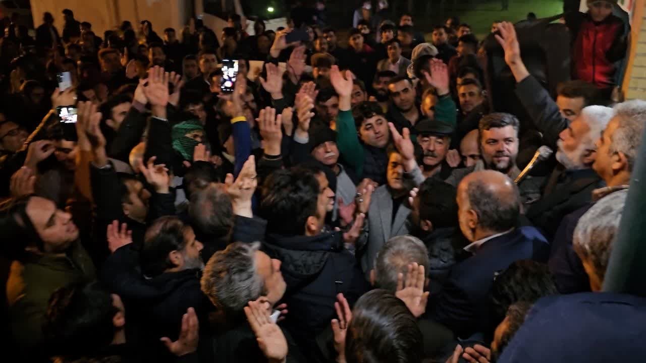 جشن و شکرگزاری مردم بافق از حضور حماسی در انتخابات