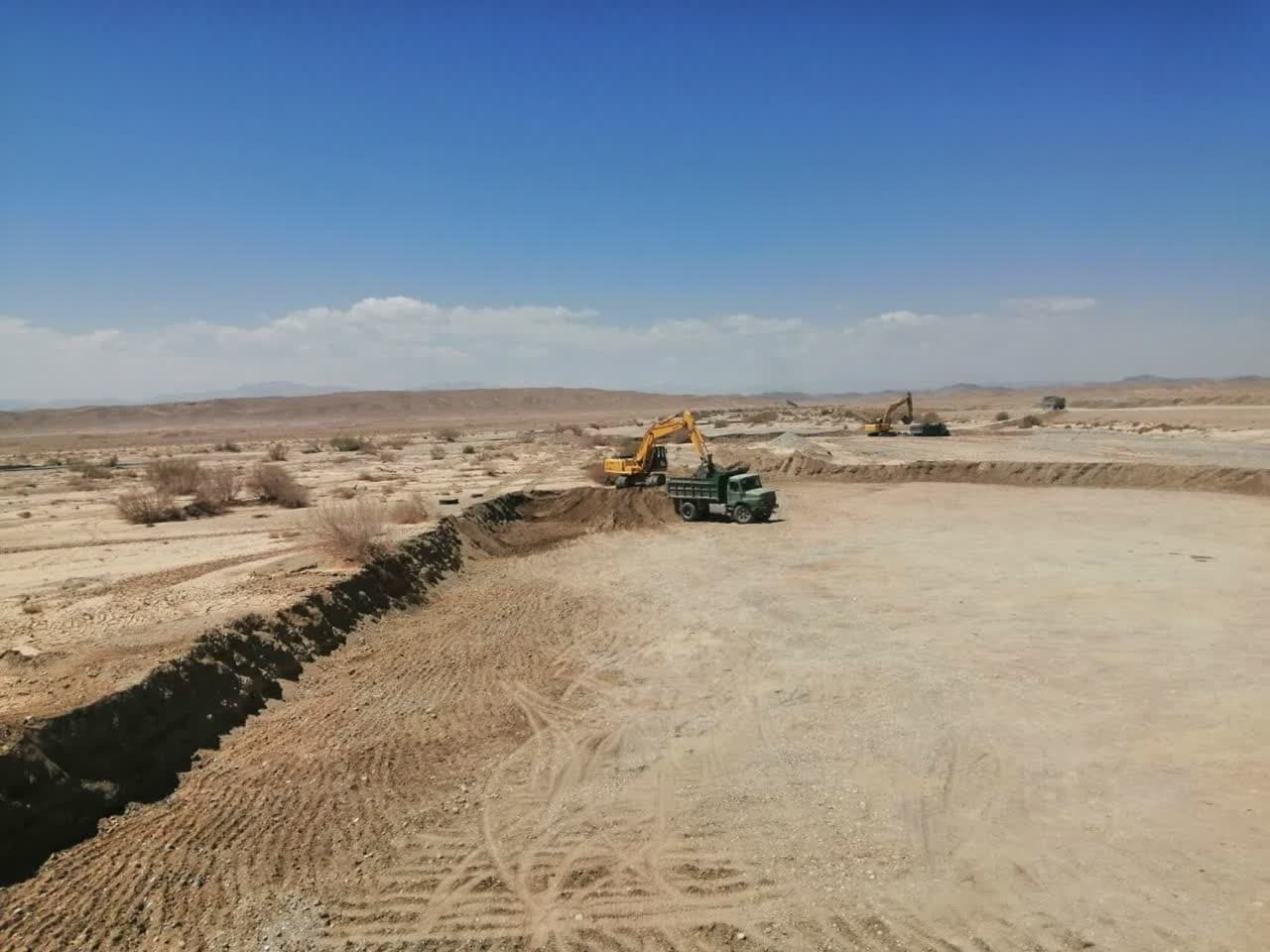 لایروبی و رسوب برداری ۲۸۰ هزار مترمکعب از بند‌های تغذیه مصنوعی استان یزد