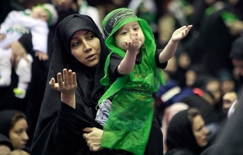لالایی مادران یزدی به یاد علی اصغر رباب