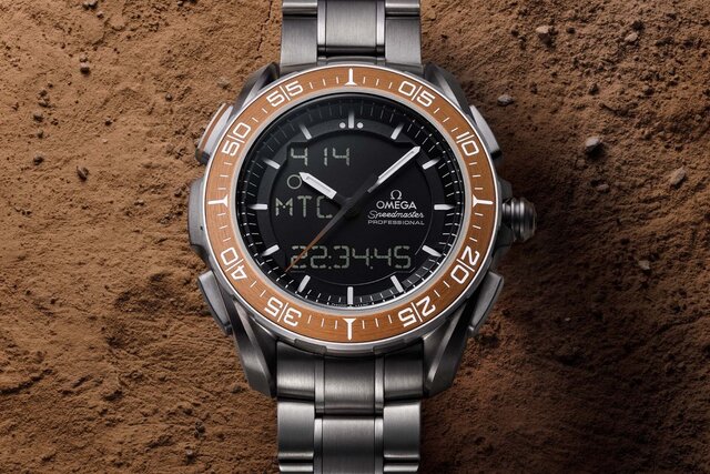 ساعتی که زمان به وقت مریخ را نشان می دهد