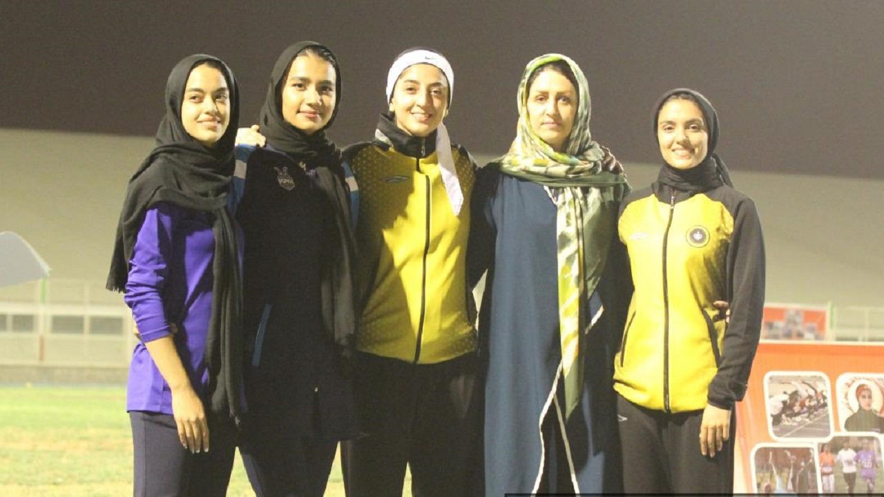 درخشش دختران دو و میدانی کار یزدی