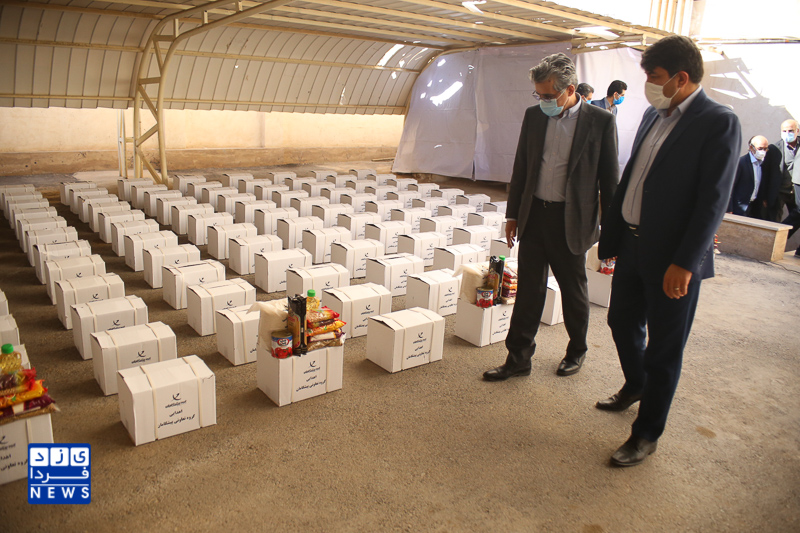  توزیع هزار و ۲۵ بسته کمک معیشتی در بین نیازمندان+گزارش تصویری