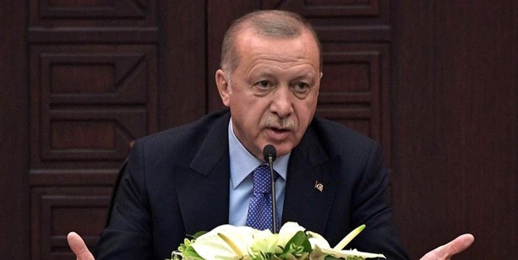 اردوغان: عملیات در شمال سوریه را متوقف نمی‌کنیم