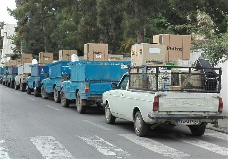 اهدا دوازده سری جهیزیه در مروست