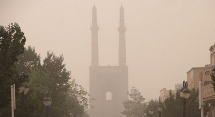 پیش بینی وزش باد شدید همراه با گرد و خاک در یزد