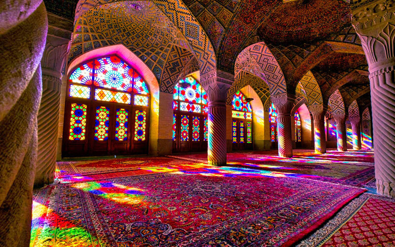 مسجد نصیرالملک؛ جاذبه ای فوق العاده و رنگی
