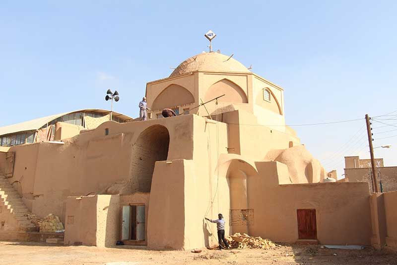 مرمت مسجد جامع میبد پیگیری شد