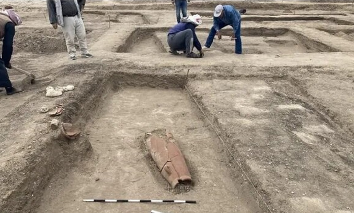 کشف بقایای مهمانخانه ۳۵۰۰ساله ارتش مصر باستان