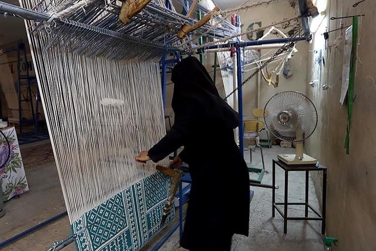 هنرصنعت زیلوبافی در ندوشن