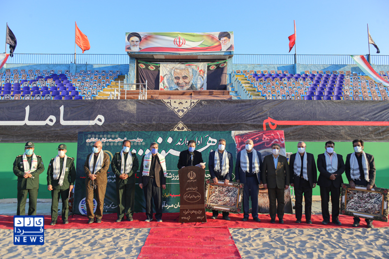 مراسم تجدید بیعت ورزشکاران با شهدا در یزد