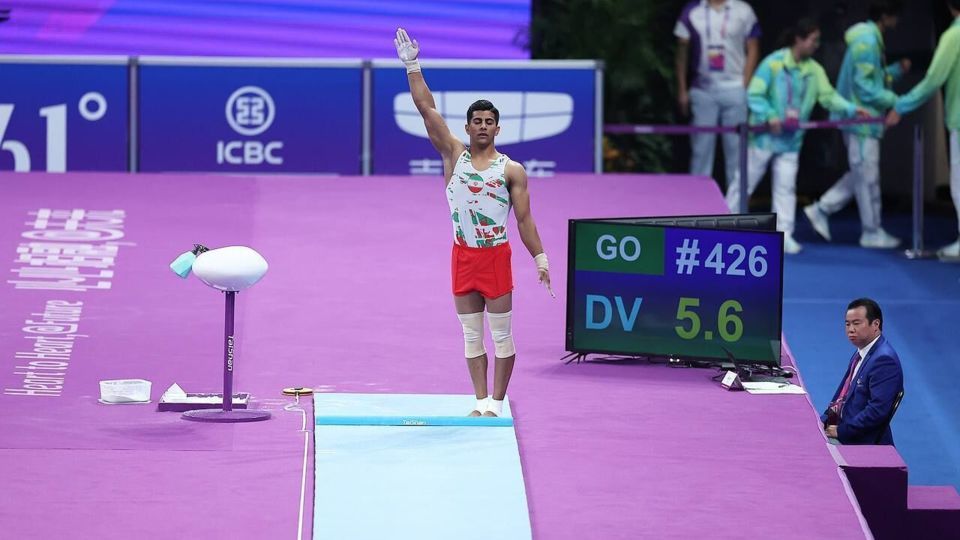 کسب نخستین مدال تاریخ ژیمناستیک ایران در بازی‌های آسیایی