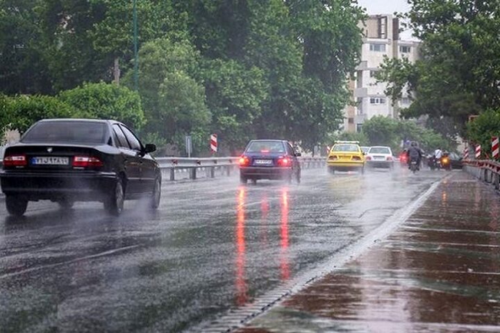 بارش باران در ۲۲ استان کشور/ گرم‌ترین و خنک ترین نطقه ایران
