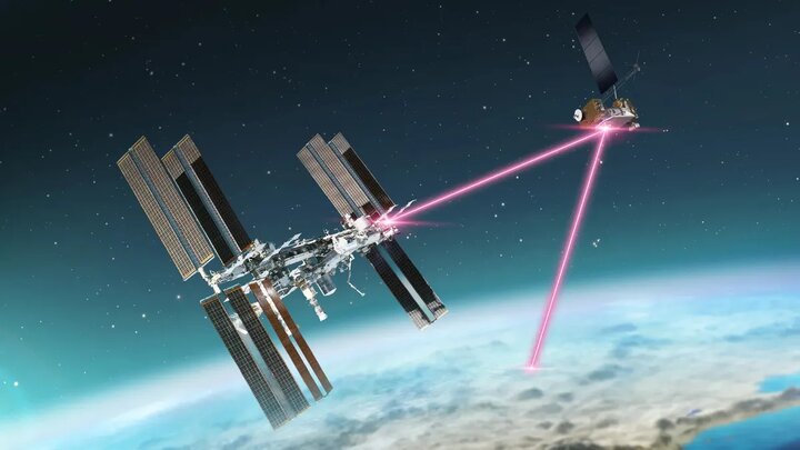 تجهیزات ارتباطات لیزری به ایستگاه فضایی بین‌المللی می‌روند