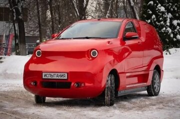 جنجال خودروی الکتریکی عجیب روسیه در شبکه‌های اجتماعی