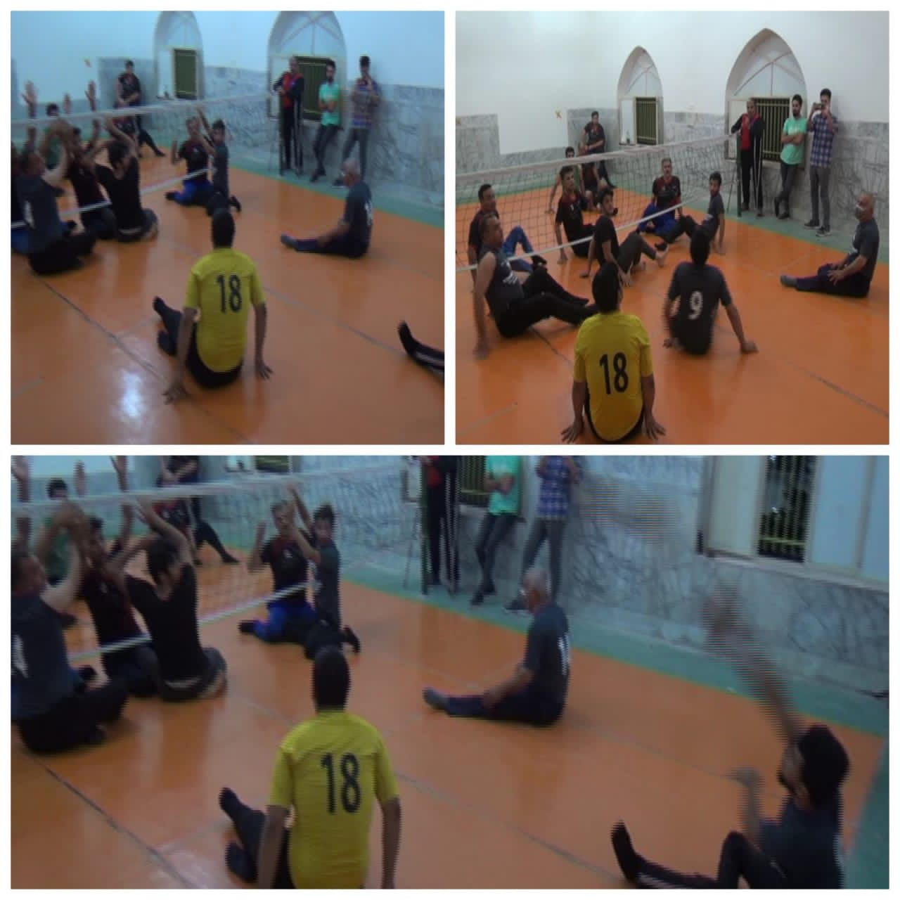 آغاز مسابقات والیبال نشسته جام رمضان در زارچ