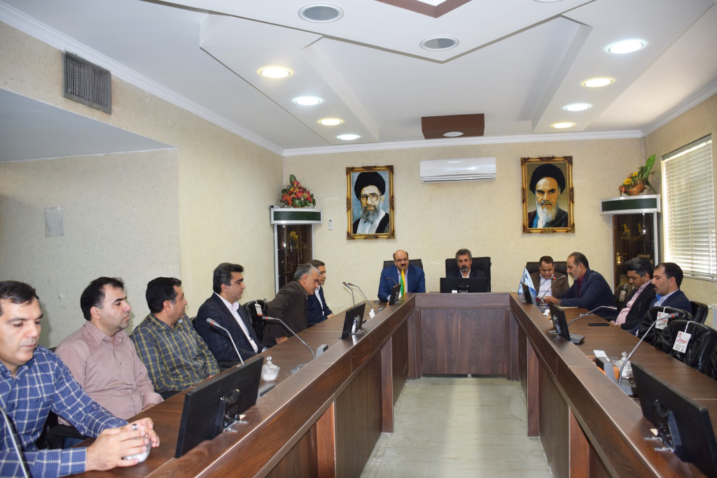 مراسم توديع و معارفه ذيحساب اداره کل آموزش فنی و حرفه ای استان یزد