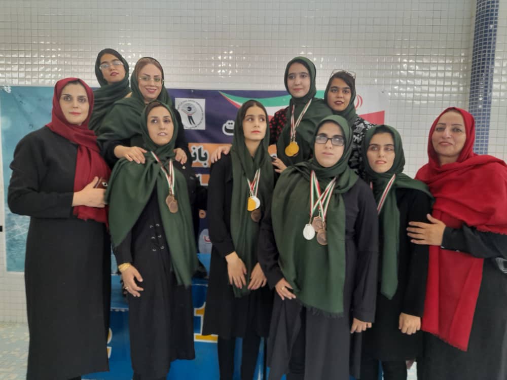  کسب 26 مدال توسط ورزشکاران نابینا و کم بینای یزدی در مسابقات شنای قهرمانی کشور