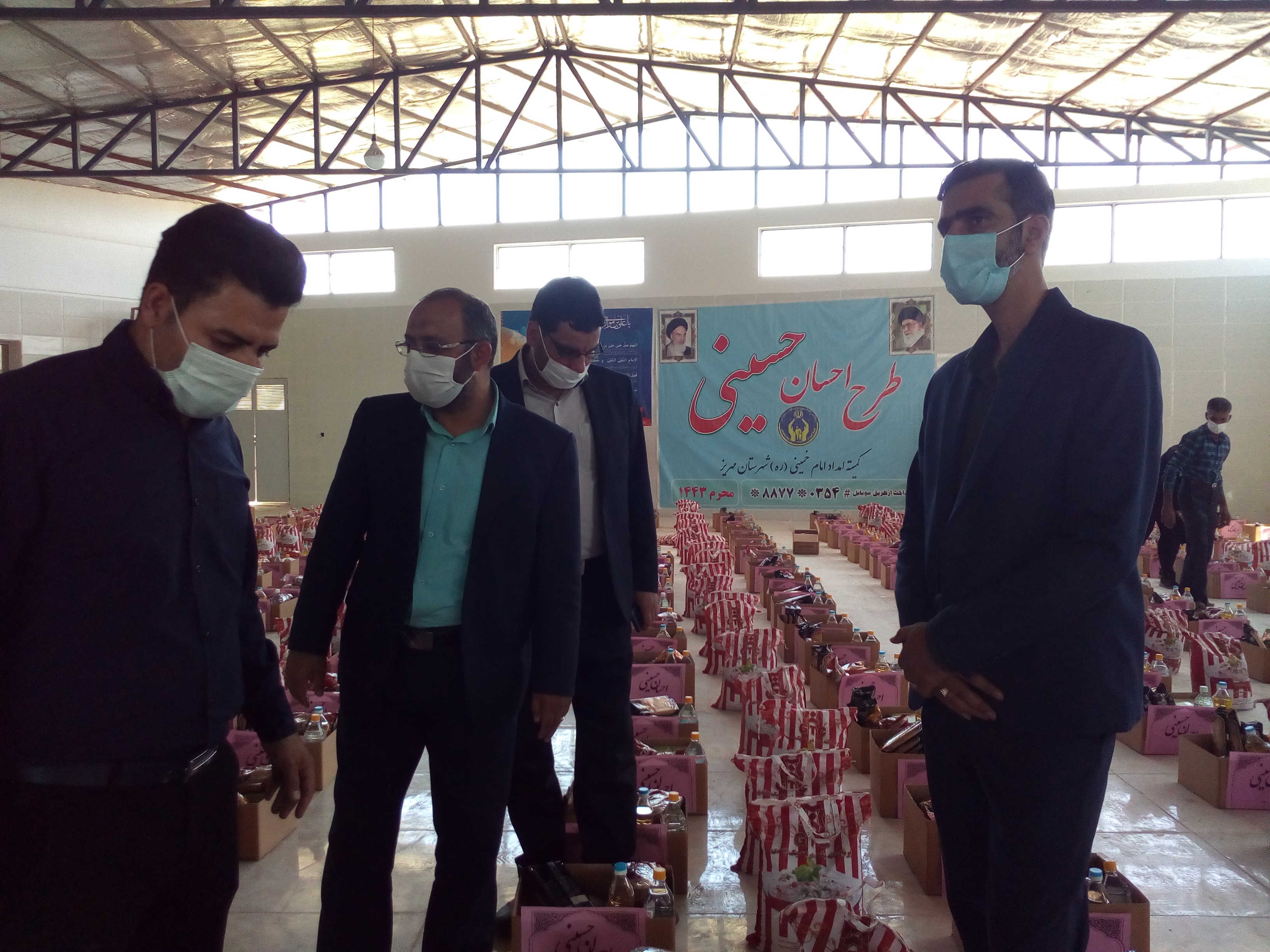 توزیع هزار بسته معیشتی در شهرستان مهریز 