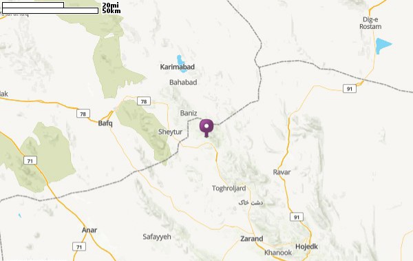 وقوع زلزله نسبتا شدید صبحگاهی در استانهای کرمان و یزد