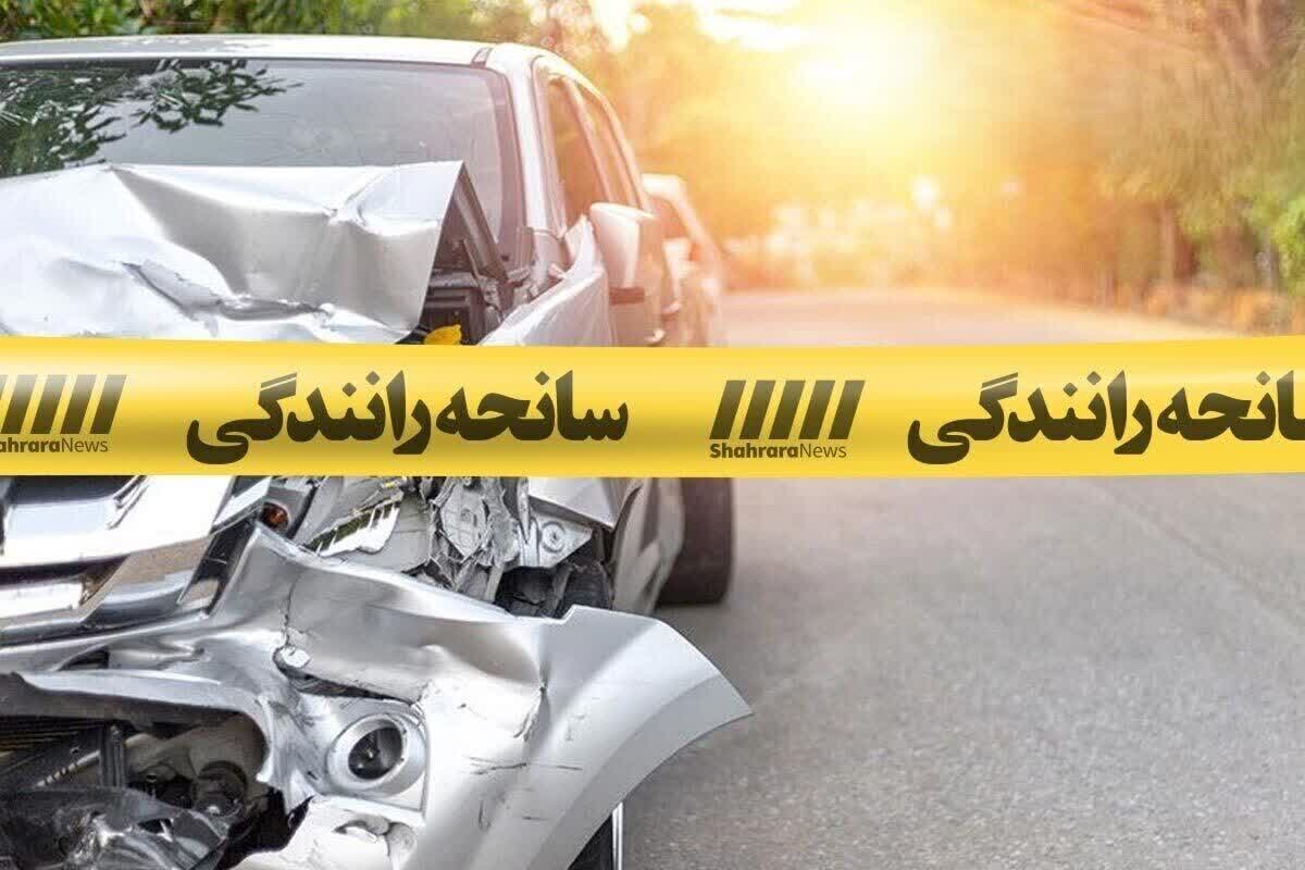 حادثه تلخ در جاده مهریز؛ یک کشته و پنج مصدوم بر اثر واژگونی خودرو