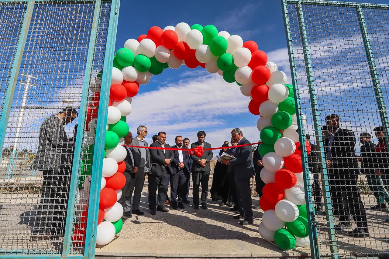 افتتاح مجموعه ورزشی روباز پهلوان بزرگ یزدی