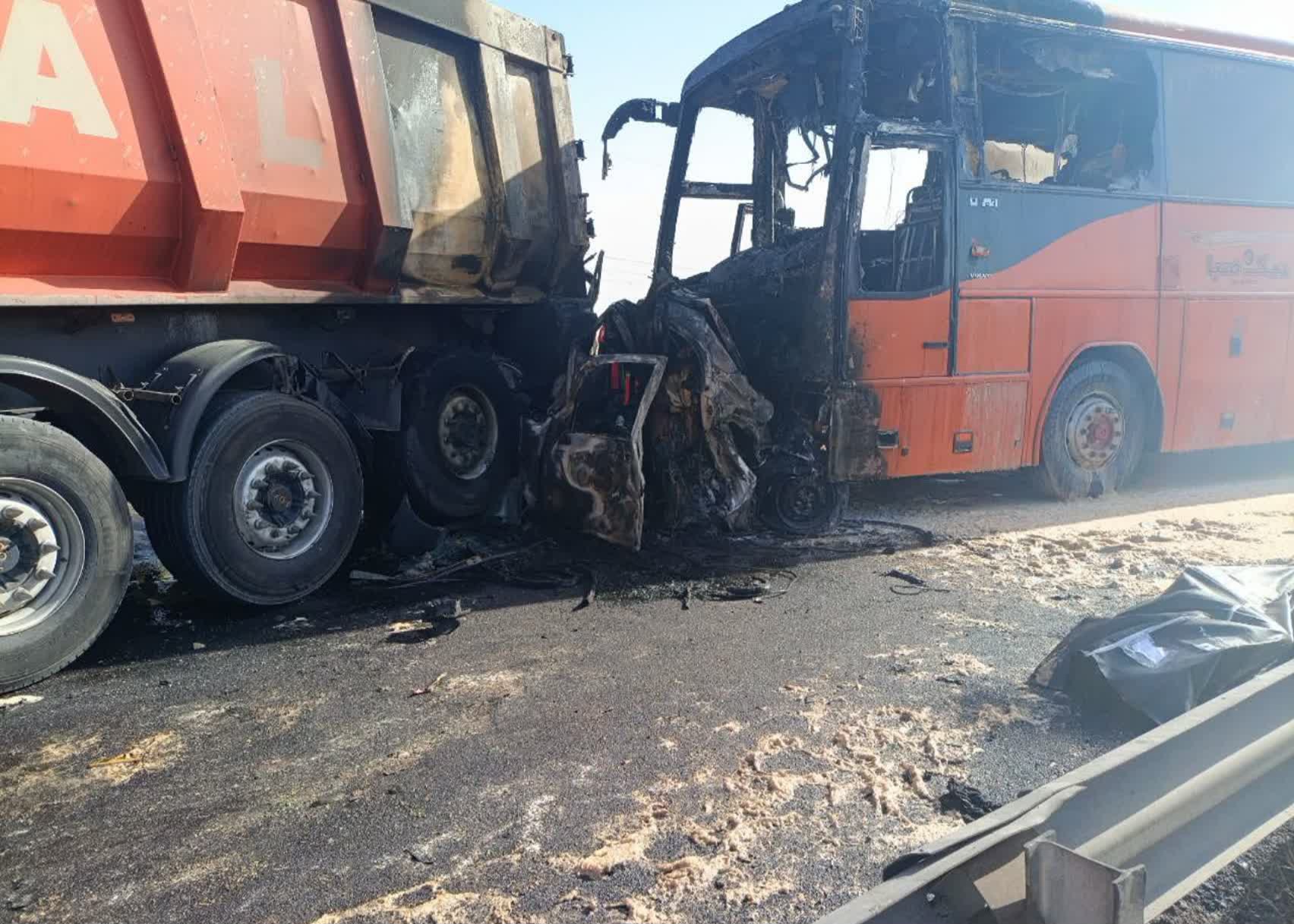 ببینید| تصادف شدید صبح امروز بعد از پل تقوی یزد