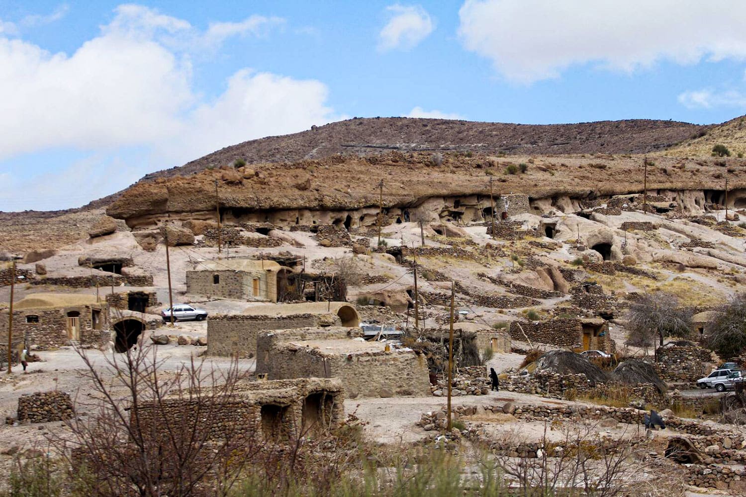 فیلم| روستای جذاب و تاریخی میمند در استان کرمان