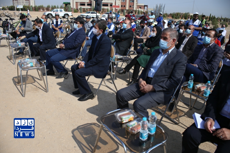 مراسم افتتاح "جاده سلامت" در یزد با حضور دکتر جمالی نژاد معاون عمرانی وزیر کشور