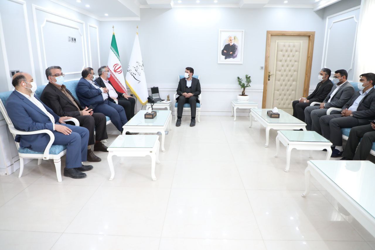 دیدار معاون سازمان تعزیرات حکومتی کشور با استاندار یزد