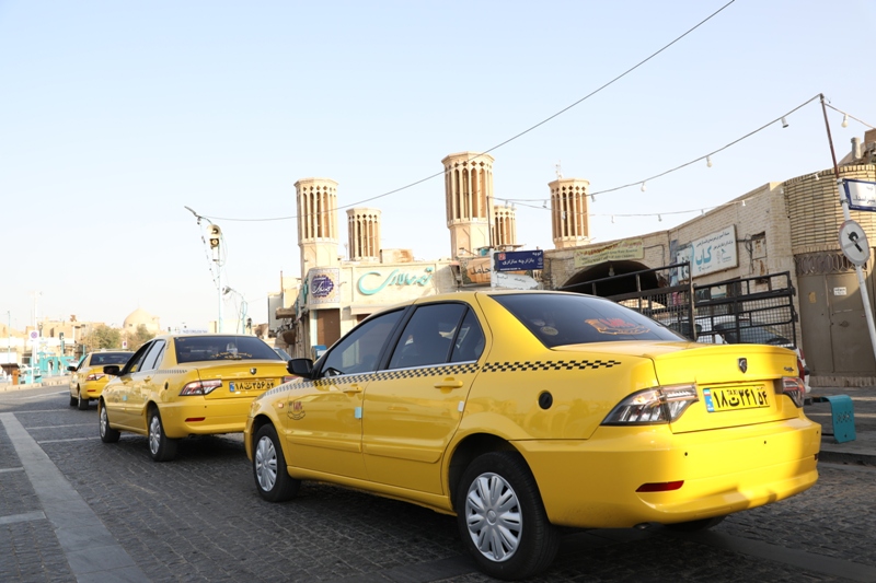 نوسازی و جوان سازی ناوگان تاکسی شهر میراث جهانی یزد