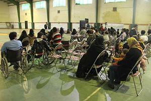 همایش ورزش همگانی جانبازان و معلولین برگزار شد