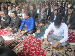 سخنان حجه الاسلام دهقان امام جمعه بخش زارچ در نماز جمعه این هفته زارچ با حضور بخشدار جدید زارچ
