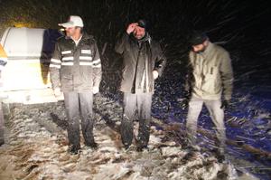گزارش تصویری بازدید فرماندار تفت از عملیات راهداری و برف روبی محور یزد شیراز