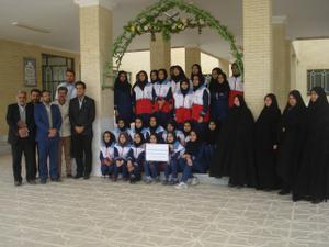 افتتاح اولین کانون دانش آموزی هلال احمر استان یزد در شهرستان اشکذر