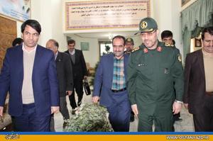 ورود وزیر دفاع و پشتیبانی نیروهای مسلح به استان یزد+تصاویر