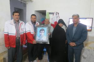 بازدید از خانواده شهید امدادگر