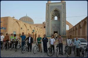 برگزاری مراسم دوچرخه سواری همگانی به مناسبت هفته میراث فرهنگی