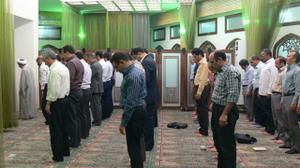 شکوه نماز جماعت در  اداره کل اقتصاد و دارایی یزد 
