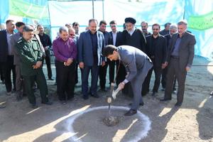 كلنگ احداث ساختمان دادسراي عمومي و انقلاب شهرستان بافق به زمين زده شد
