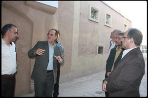 بازدید اعضای شورای فنی میراث فرهنگی یزد از مسیر قنات زارچ