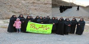 همایش کوهپیمایی بانوان اداره کل آموزش فنی و حرفه ای استان یزد به مناسبت گرامیداشت دهه کرامت 